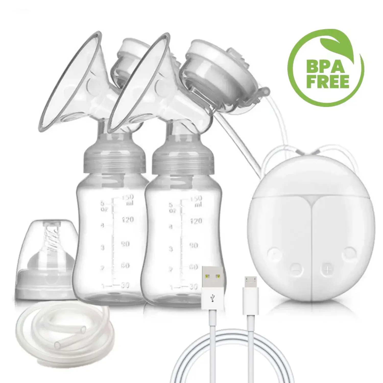 Extractor de leche materna electrico doble automatico